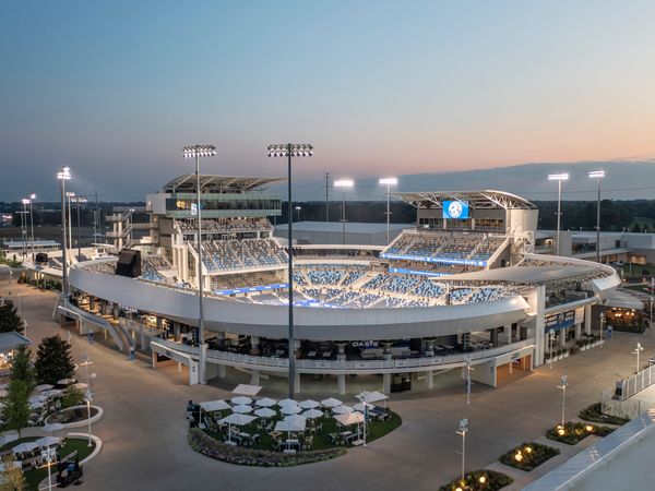 cincinnati open center court and stadium after renovation